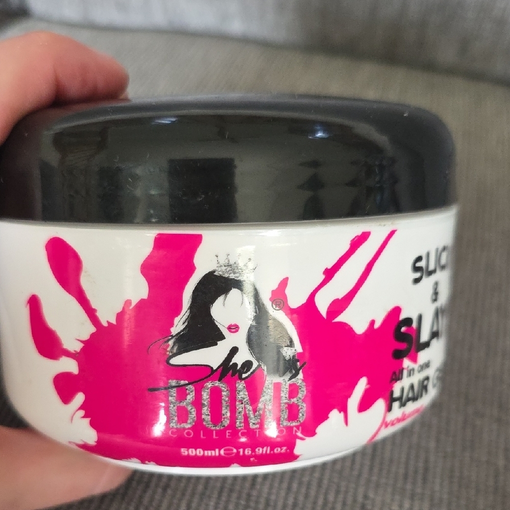 The Bomb Collection Slick & Slay All-in-one Hair Gel, 2 pack, 16.9oz. each, New. - Picture 8 of 9